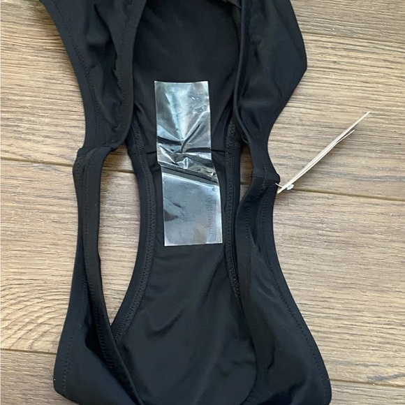 NWT Victoria’s Secret Black Sexy High Leg Brazilian Swim Bikini Bottom - Picture 10 of 10